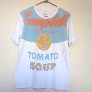 Andy Warhol Campbell's Soup Can T-Shirt SPRZNY M vintage art